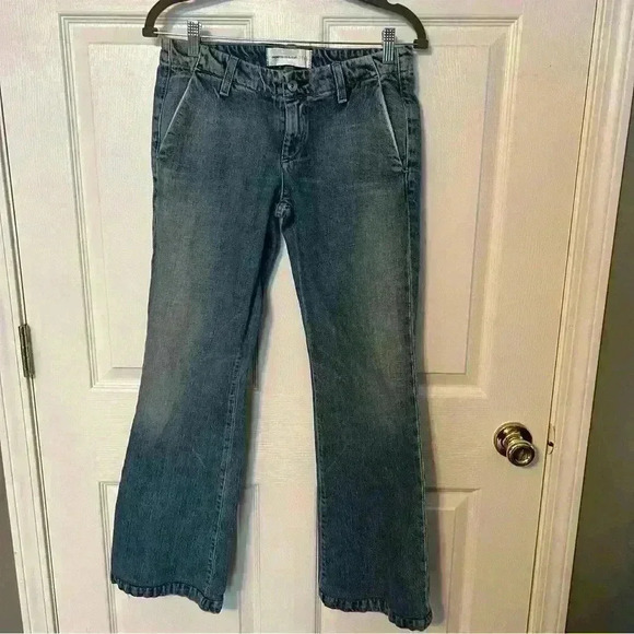 Paper, Denim & Cloth Low Rise Flare Jeans. Size 28. Light Wash. - Picture 1 of 5